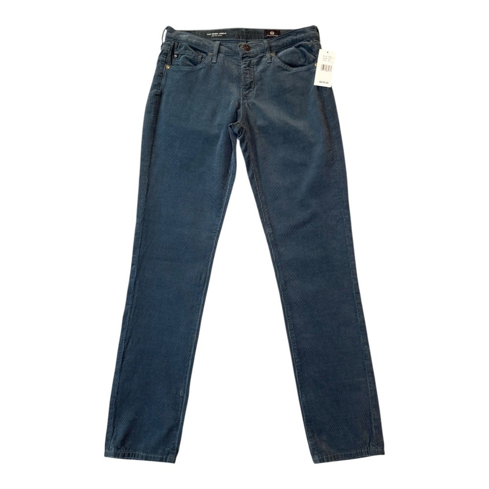 AG Adriano Goldschmied The Prima Ankle Corduroy Cigarette Ankle‎ Pants Size 4 26